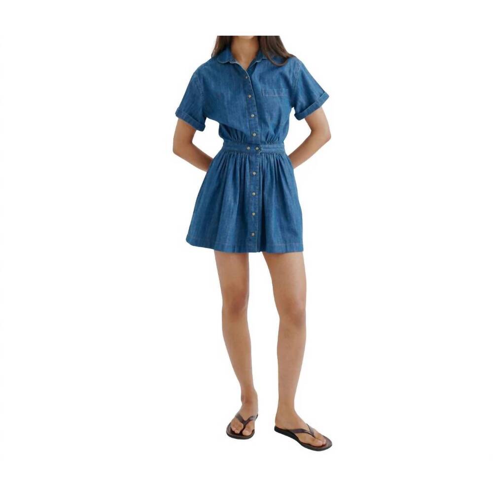 NEW SUZIE KONDI koukla mini dress in agean